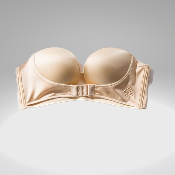 Strapless Bras for Women Push Up No Underwire Bandeau Bra. - Picture 7 of 9